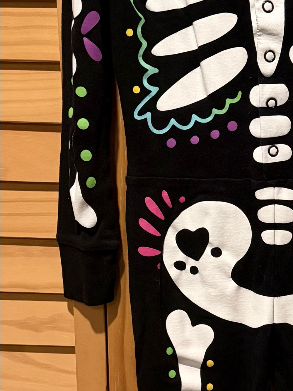 Bundle Halloween PJs Size 8 Girls Pajamas Skeleton Disney
